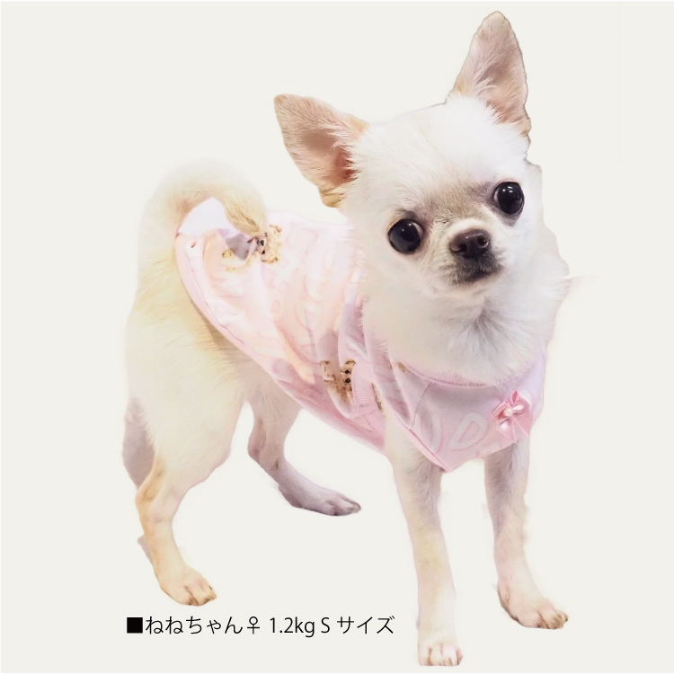 犬服 スーパークール・マリーン＆バビ背中開きタンク・✩ringo
